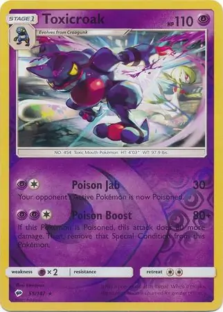 Toxicroak, catalogue front