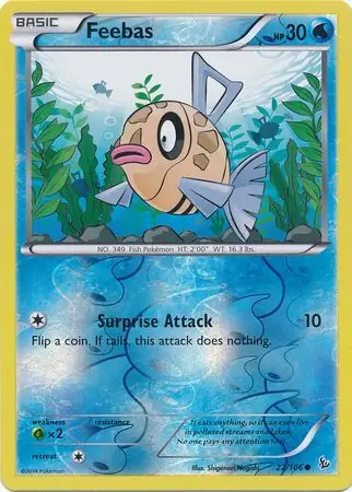 Feebas, catalogue front