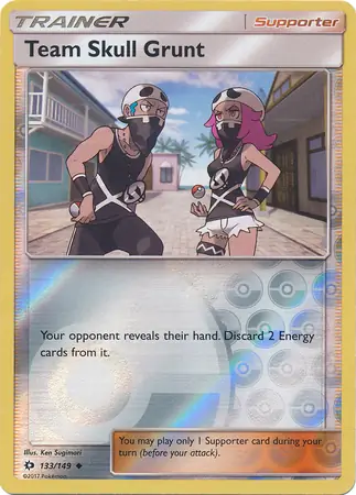 Team Skull Grunt, catalogue front