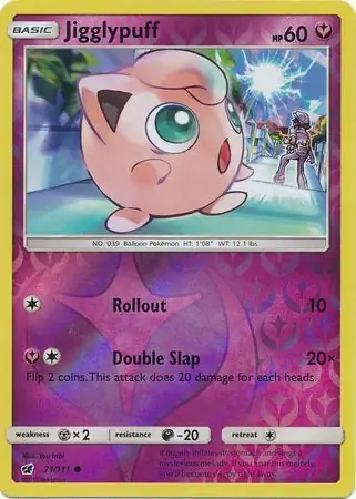 Jigglypuff, catalogue front