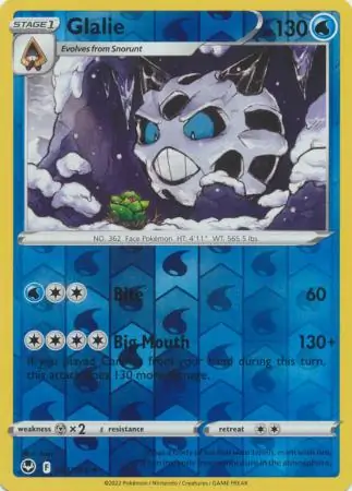 Glalie, catalogue front