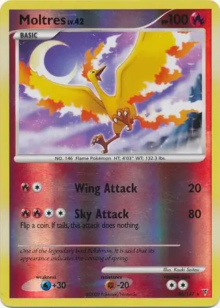 Moltres, catalogue front