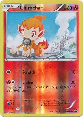 Chimchar, catalogue front