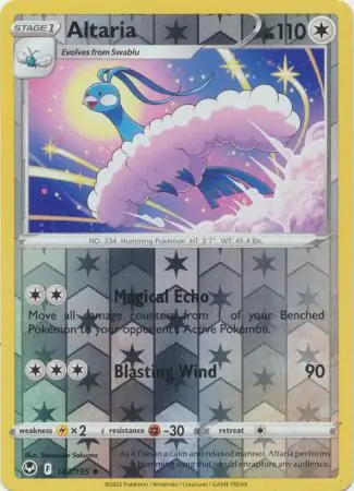 Altaria, catalogue front