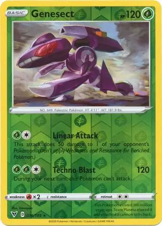 Genesect, catalogue front