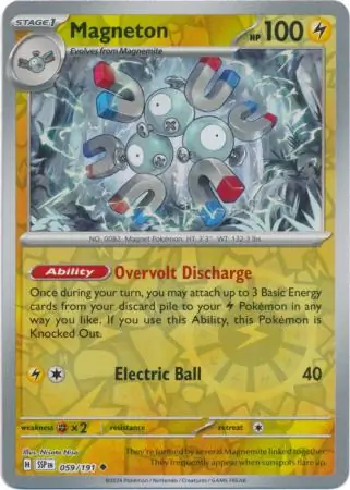Magneton, catalogue front
