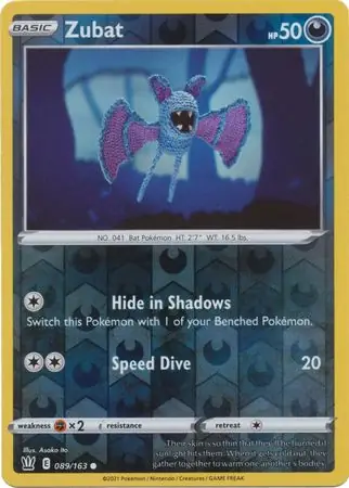 Zubat, catalogue front