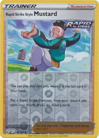 Rapid Strike Style Mustard, catalogue front