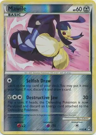 Mawile, catalogue front