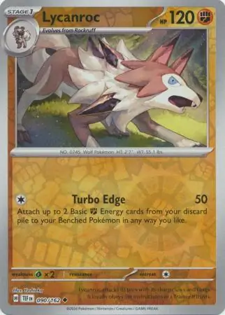 Lycanroc, catalogue front