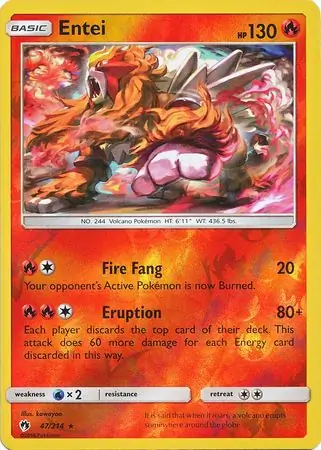 Entei, catalogue front