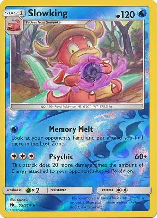 Slowking, catalogue front