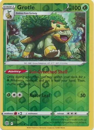 Grotle, catalogue front