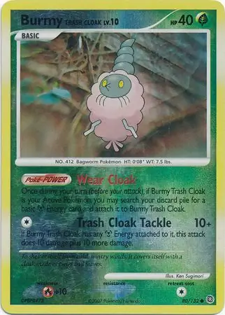 Burmy Trash Cloak, catalogue front