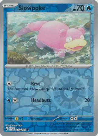 Slowpoke, catalogue front