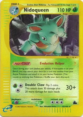 Nidoqueen, catalogue front