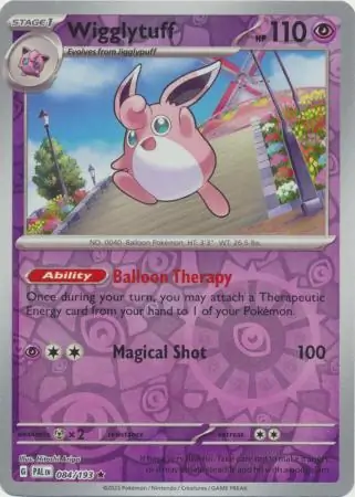 Wigglytuff, catalogue front