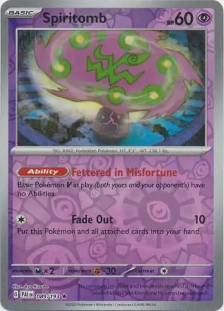 Spiritomb, catalogue front