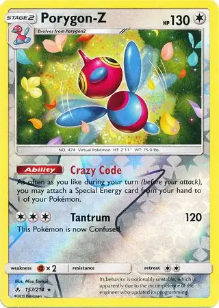 Porygon-Z, catalogue front