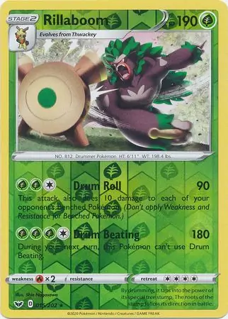 Rillaboom, catalogue front