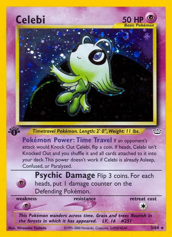 Celebi, catalogue front