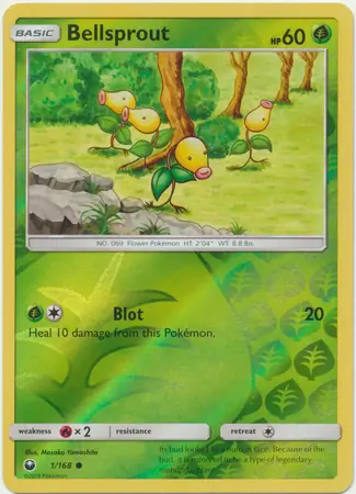 Bellsprout, catalogue front