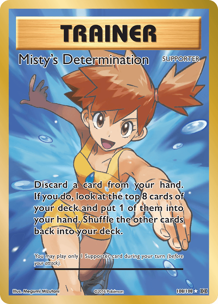 Full Art Misty's Determination