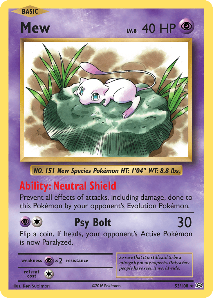 Mew Reverse Holo