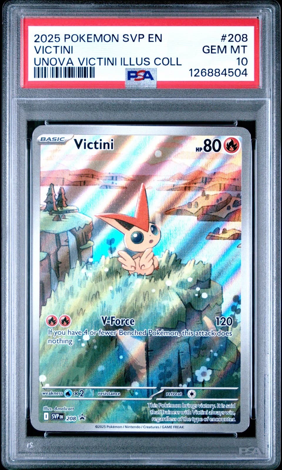 Victini #208 (Black Star Promo)