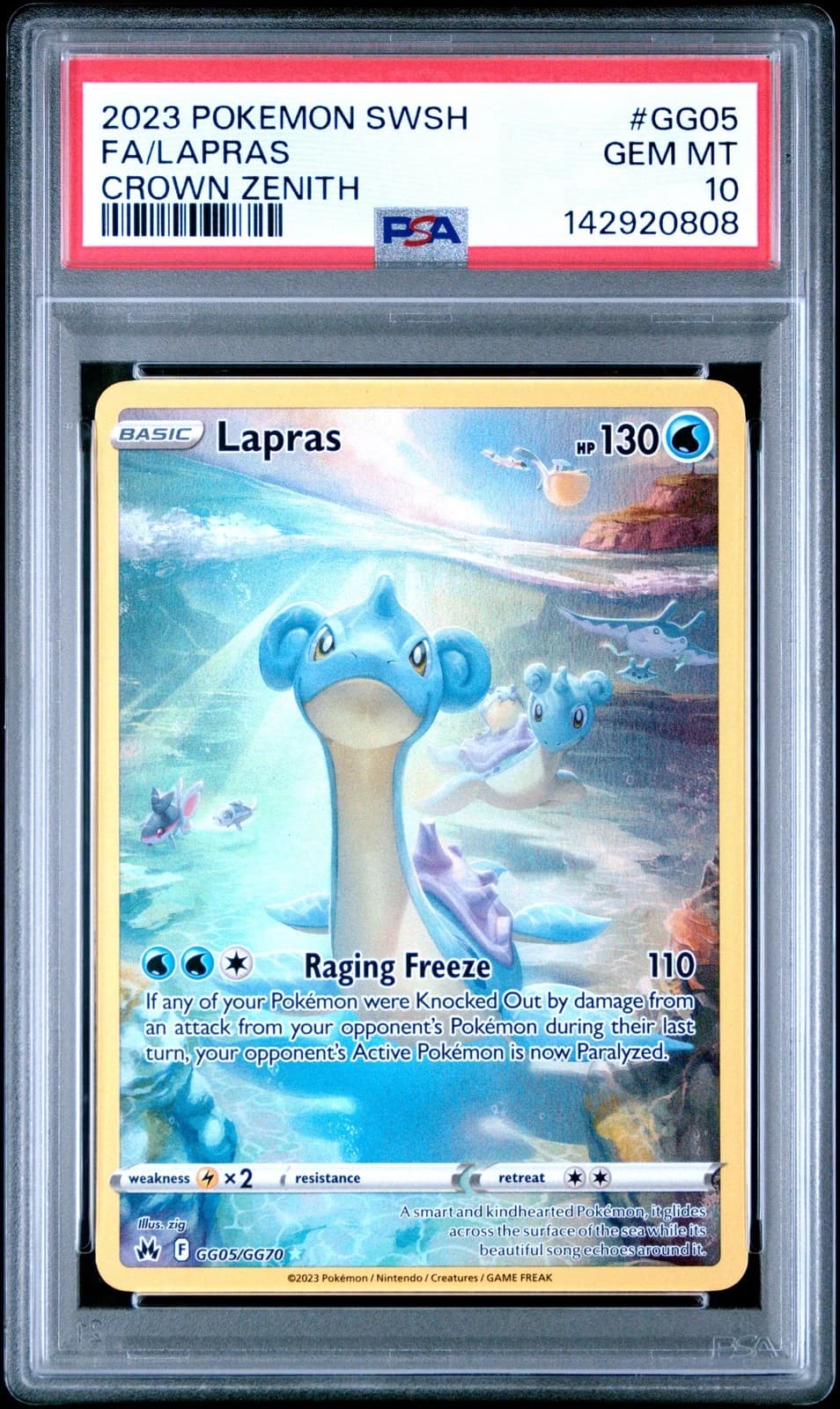 Lapras #GG05 (Crown Zenith)