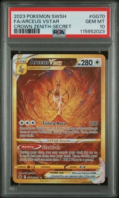 Arceus VSTAR #GG70 (Crown Zenith Secret)