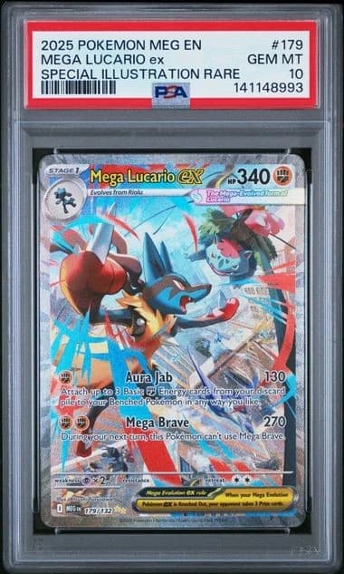 Mega Lucario EX #179 (Mega Evolutions)