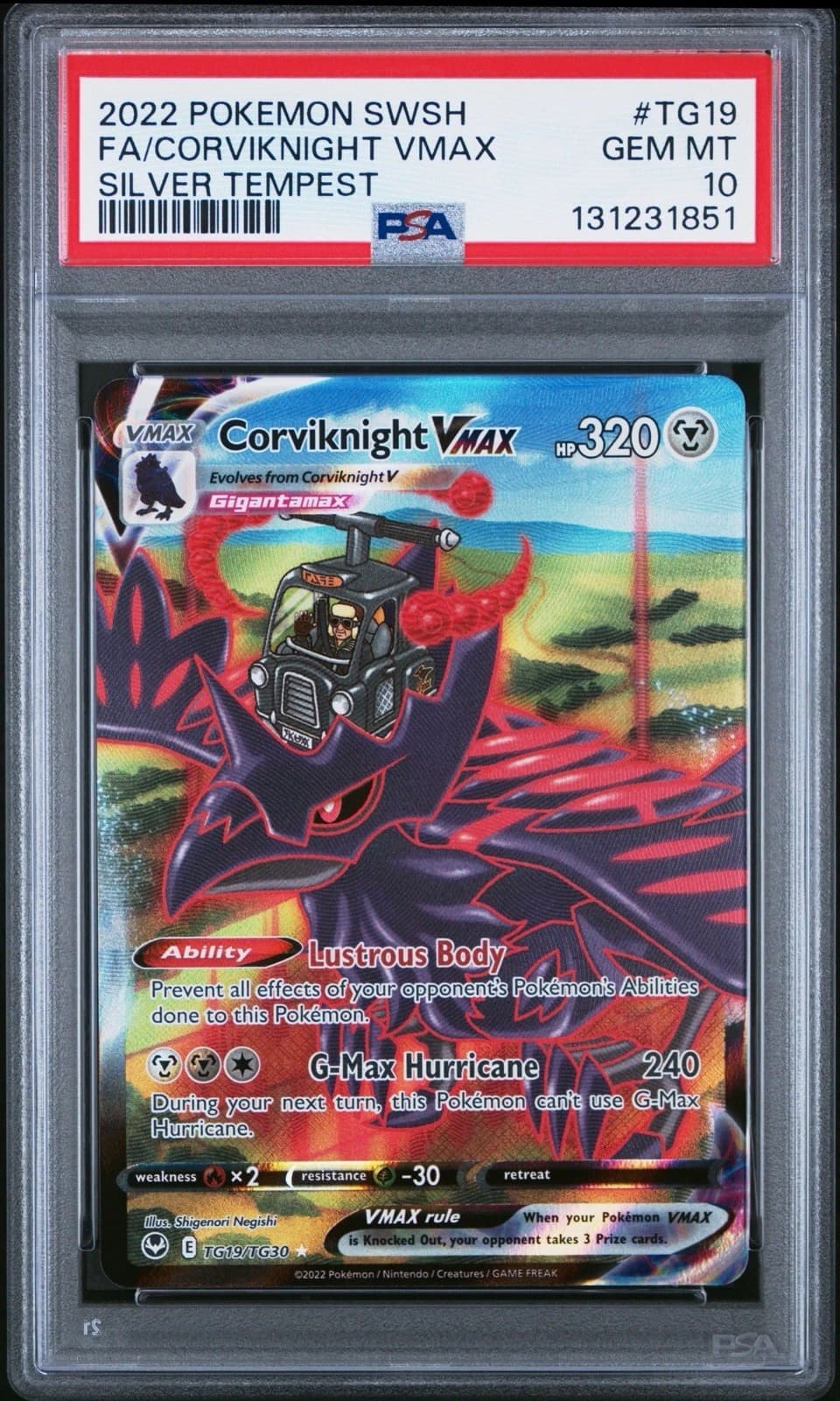 Corviknight VMAX #TG19 (Silver Tempest)