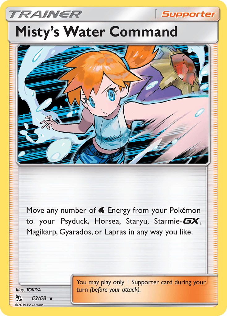 Holo Misty's Water Command