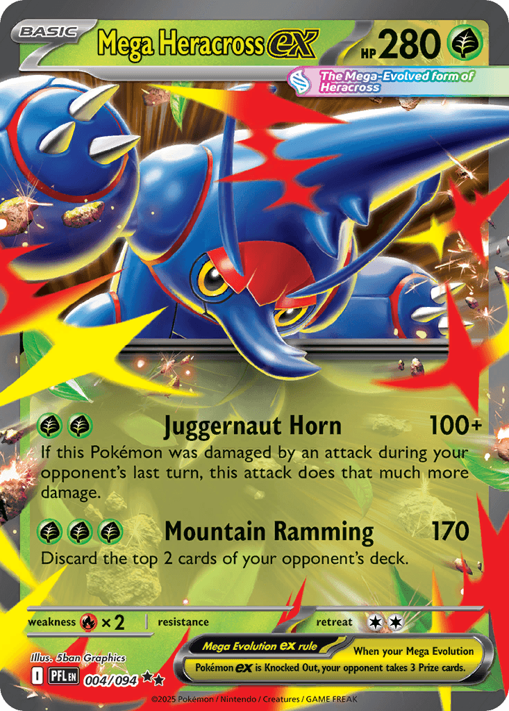 Mega Heracross ex · 4
