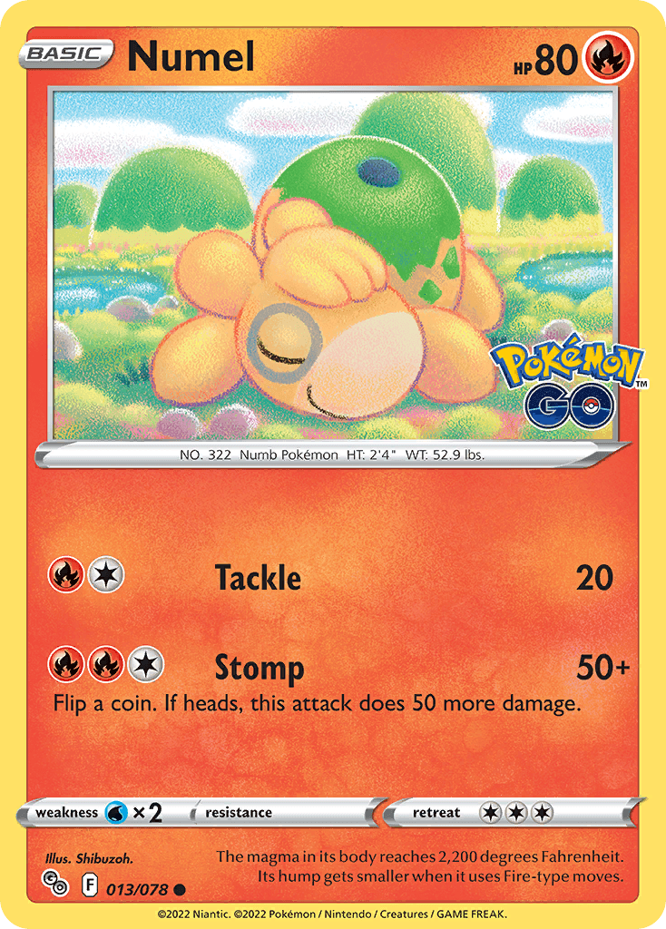 Numel Reverse Holo Ditto