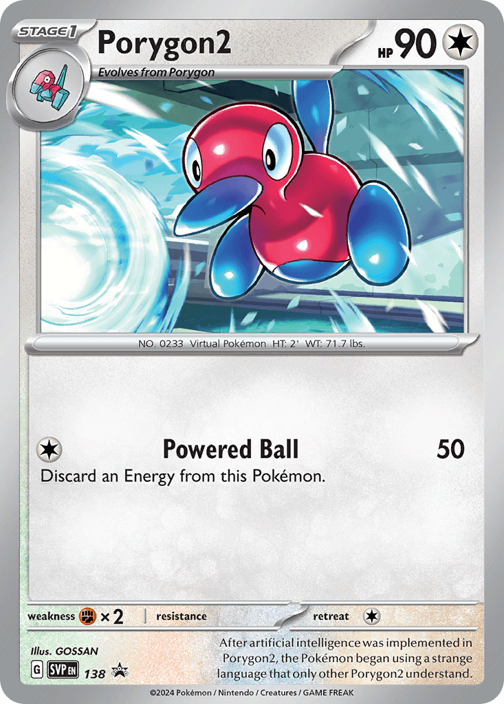 Porygon2 Cosmos Holo