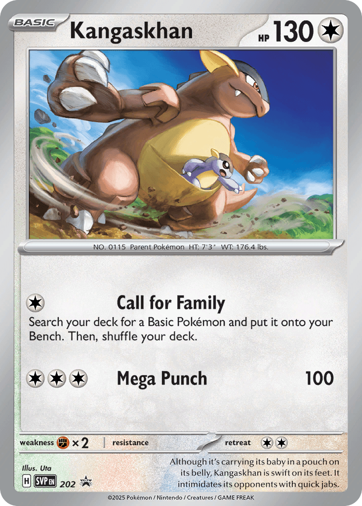 Kangaskhan Cosmos Holo
