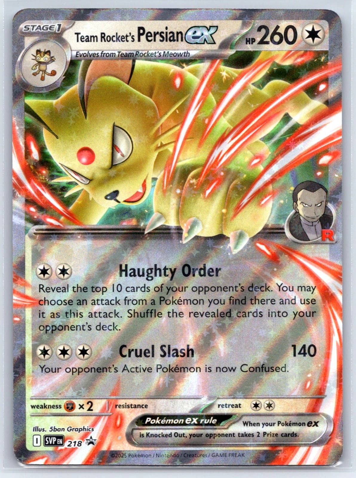 Team Rocket's Persian ex
