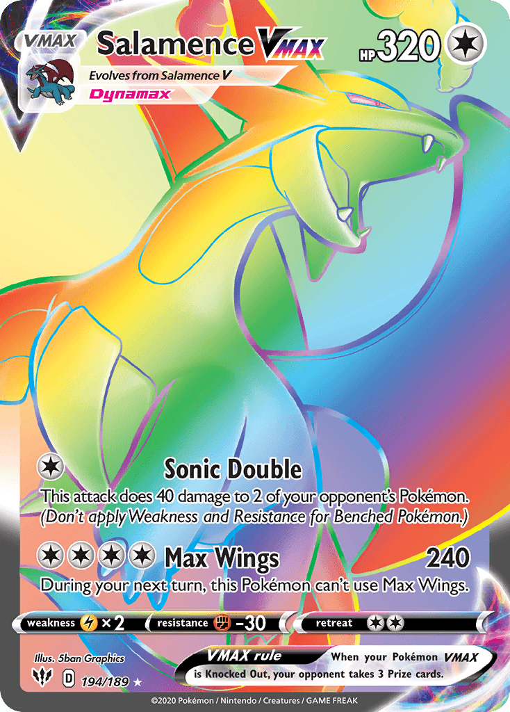 Salamence VMAX Secret