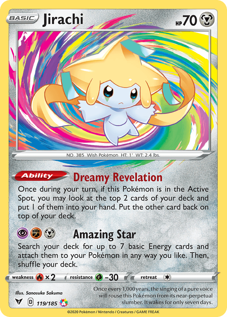 Jirachi Amazing Rare