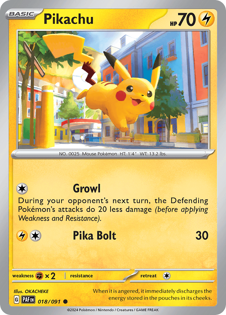Pikachu Cosmos Holo