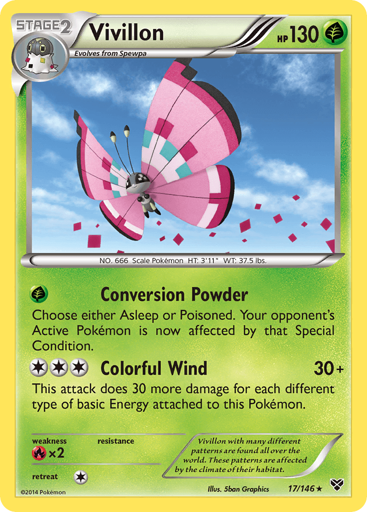 Vivillon Orange