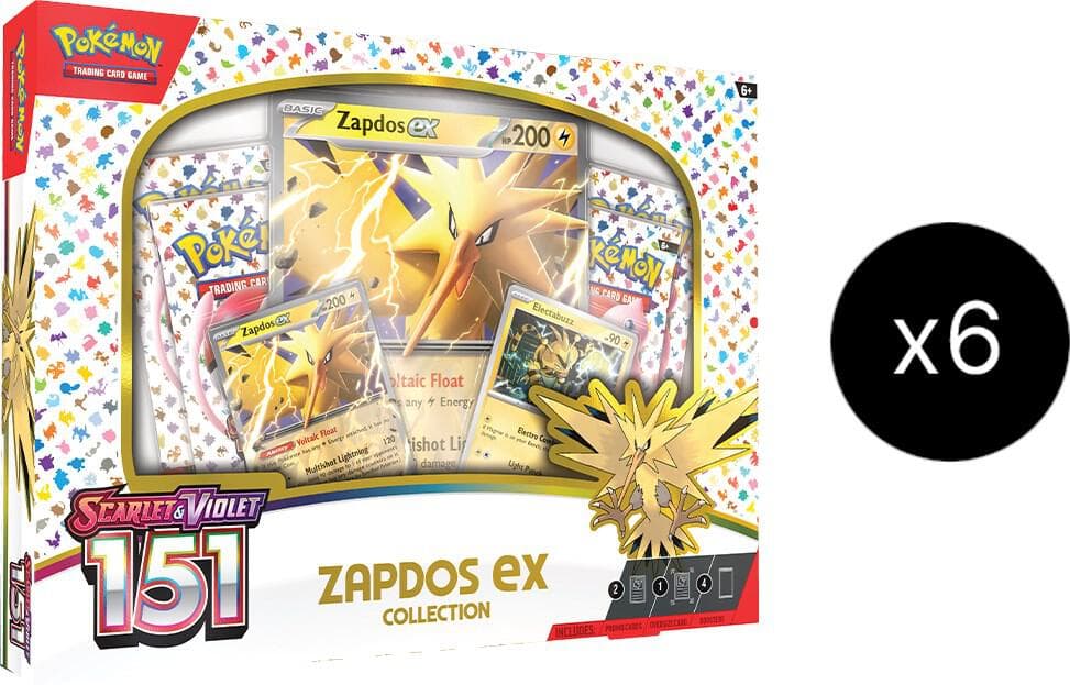 151 Collection Zapdos Ex Case