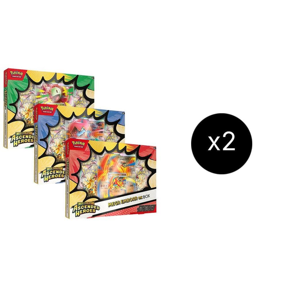 Ascended Heroes Mega Ex Boxes Case