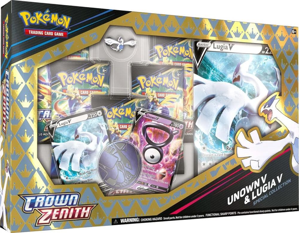 Crown Zenith Special Collection Unown V Lugia V
