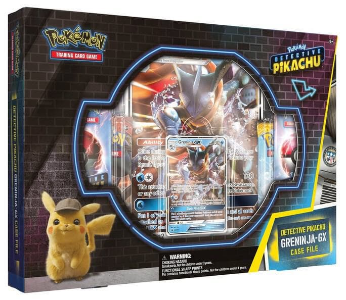 Detective Pikachu Greninja Gx Case File