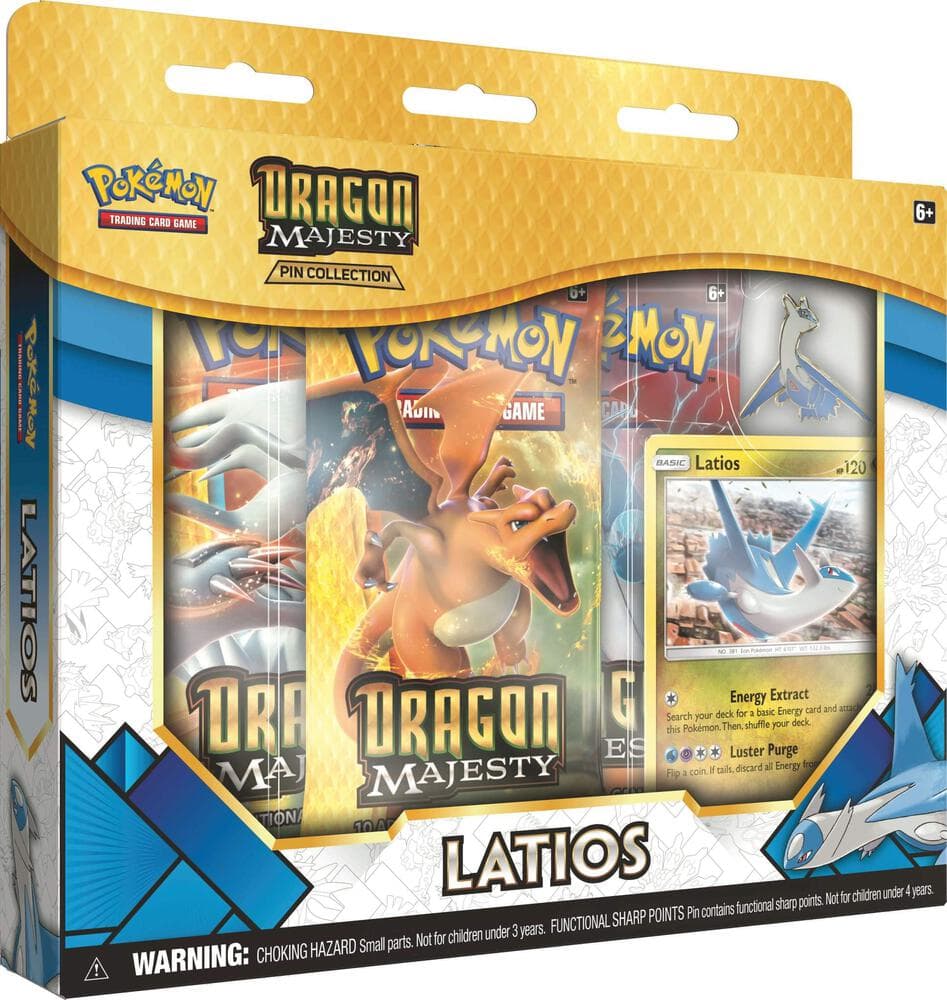 Dragon Majesty Pin Collections Latios