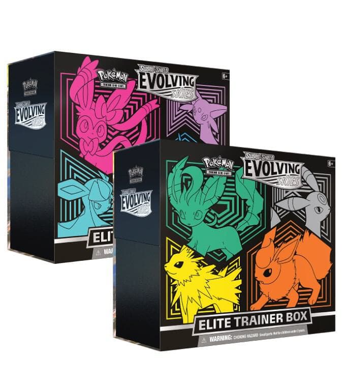 Evolving Skies Elite Trainer Box Set Of 2