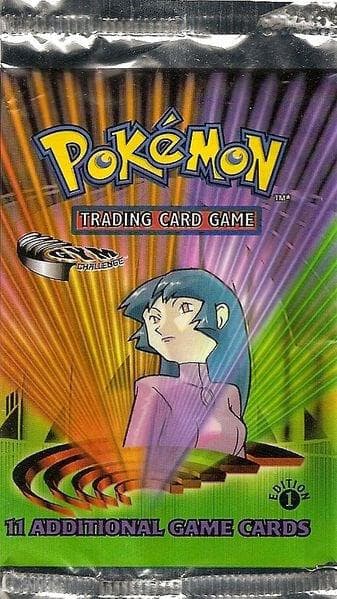 Gym Challenge 1st Edition Booster Pack